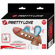 PRETTY LOVE - TYRONN PENISHÜLLE MIT AIRBAG PRETTY LOVE