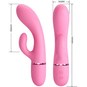 PRETTY LOVE - MARSKI RABBIT VIBRATOR & G-SPOT ROSA PRETTY LOVE FLIRTATION