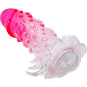 PRETTY LOVE - WILFORD REALISTISCHE VERGRÖSSERUNGSHÜLSE MIT GEPRÄGTEM PENIS ROSA PRETTY LOVE