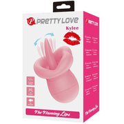 PRETTY LOVE - KYLEE ZUNGEN-KLITORIS-STIMULATOR 10 VIBRATIONEN NUDE PINK PRETTY LOVE