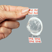 UNIQ - PULL LATEXFREIE KONDOME MIT STREIFEN 3 EINHEITEN - ENGEFREUNDE.COM