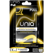 UNIQ - PULL LATEXFREIE KONDOME MIT STREIFEN 3 EINHEITEN - ENGEFREUNDE.COM