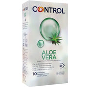 CONTROL - KONDOME MIT ALOE VERA 10 EINHEITEN - ENGEFREUNDE.COM