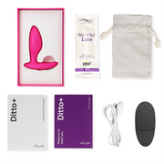 WE-VIBE - DITTO+ ANAL PLUG VIBRATOR SCHWARZ WE-VIBE