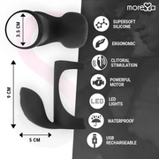 MORESSA - BRANDON VIBRATORRING MIT ABDECKUNG - ENGEFREUNDE.COM