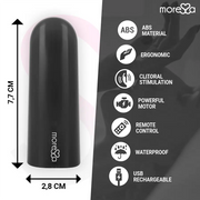 MORESSA - NIX VIBRATOR FERNBEDIENUNG SCHWARZ MORESSA