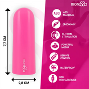 MORESSA - NIX VIBRATOR FERNBEDIENUNG ROSA MORESSA