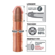 FANTASY X- TENSIONS - MEGA 3 EXTENSION FLESH FANTASY X-TENSIONS