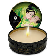 SHUNGA - MINI CARESS BY CANDELIGHT MASSAGEKERZE T GRÜN 30 ML SHUNGA CANDLES