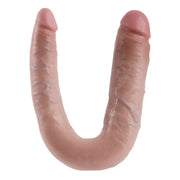 KING COCK - DOPPELPENETRATIONSDILDO 17.8 CM NATÜRLICH KING COCK