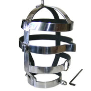 METAL HARD - MASKE MIT STAHLHALSKETTE METAL HARD