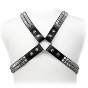 LEATHER BODY - PYRAMID-STIFT-HARNESS LEATHER BODY