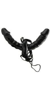 FETISH FANTASY SERIES - VIBRIERENDER DOUBLE DELIGHT STRAP-ON. FETISH FANTASY SERIES
