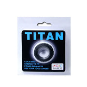 BAILE - TITAN COCKRING SCHWARZ 1.9 CM BAILE FOR HIM