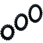BAILE - TITAN SET 3STK COCKRING SCHWARZ 2.8 + 2.4 + 1.9 CM - ENGEFREUNDE.COM