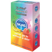 SKINS - CONDOM FLAVOURS 12 PACK SKINS