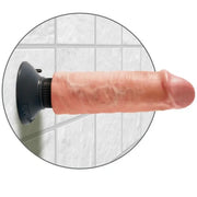 KING COCK - VIBRATORDILDO 15.24 CM NATÜRLICH KING COCK