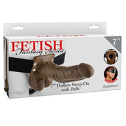 FETISH FANTASY SERIES - 7 HOHLER STRAP-ON MIT BLLEN FETISH FANTASY SERIES