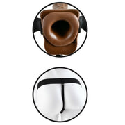 FETISH FANTASY SERIES - 7 HOHLER STRAP-ON MIT BLLEN FETISH FANTASY SERIES