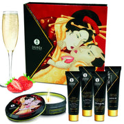 SHUNGA - GEHEIMES GEISHA-ERDBEER- UND CAVA-KIT - ENGEFREUNDE.COM