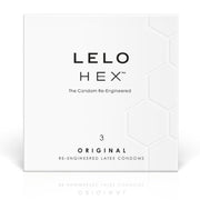 LELO - HEX KONDOMBOX 3 EINHEITEN - ENGEFREUNDE.COM