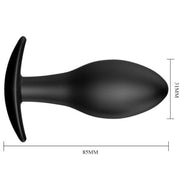 PRETTY LOVE - ANAL PLUG SILIKONANKER 8.5 CM SCHWARZ PRETTY LOVE BOTTOM