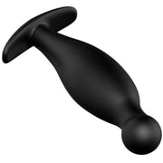 PRETTY LOVE - SILIKON ANALPLUG 11.7 CM SCHWARZ - ENGEFREUNDE.COM