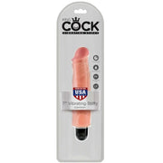 KING COCK - STEIFER REALISTISCHER VIBRATOR 17.8 CM NATÜRLICH KING COCK