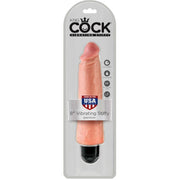 KING COCK - STIFFY REALISTISCHER VIBRATOR 20,3 CM NATUR KING COCK