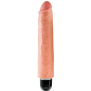 KING COCK - STEIFER REALISTISCHER VIBRATOR 25.4 CM NATÜRLICH KING COCK
