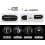 BAILE - BRAVE MAN PENISABDECKUNG MIT KANINCHEN SCHWARZ 16.5 CM BAILE FOR HIM