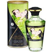 SHUNGA - MASSAGEÖL MIT WÄRMEEFFEKT MITTERNACHTSORBTGESCHMACK 100 ML - ENGEFREUNDE.COM