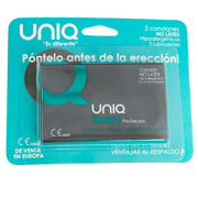 UNIQ - SMART LATEX FREE PRE-ERECTION CONDOMS 3 UNITS UNIQ
