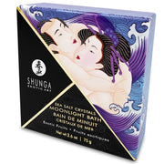 SHUNGA - BADESALZ MIT EXOTISCHEM LILA-GESCHMACK 75 GR - ENGEFREUNDE.COM