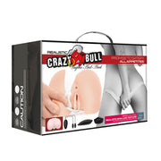 CRAZY BULL - REALISTISCHE VAGINA UND ANUS MIT VIBRATIONSPOSITION 8 CRAZY BULL