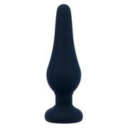 INTENSE - ANALPLUG PIPO S SCHWARZES SILIKON 9,8 CM - ENGEFREUNDE.COM