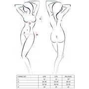 PASSION - WOMAN CANNE SET SCHWARZ GRÖSSE L/XL PASSION WOMAN SETS