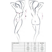 PASSION - WOMAN KATRISS KORSETT SCHWARZ GRÖSSE L/XL PASSION WOMAN CORSETS