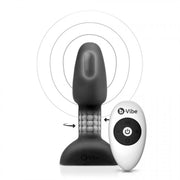 B-VIBE - RIMMING ANALPLUG MIT FERNBEDIENUNG PETITE SCHWARZ B-VIBE