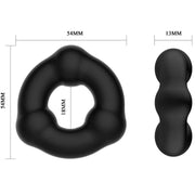 CRAZY BULL - SUPERWEICHER SILIKONRING MIT KNOCHEN CRAZY BULL