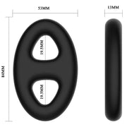 CRAZY BULL - SUPERWEICHER DOPPELTER SILIKONRING - ENGEFREUNDE.COM