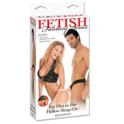 FETISH FANTASY SERIES - FLESH VERSTELLBARES HOHLGESCHIRR STRAP ON 15 CM FETISH FANTASY SERIES