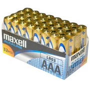 MAXELL - BATTERIE AAA LR03 PACK*32 UDS MAXELL