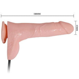 BAILE - REALISTISCHER VIBRIERENDER UND AUFBLASBARER DILDO 18.8 CM BAILE