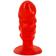 BAILE - UNISEX ANALPLUG MIT ROTEM SAUGNAPF - ENGEFREUNDE.COM