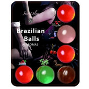 SECRETPLAY - BRAZILLIAN BALLS SCHMIERMITTEL HEISSE BÄLLE 6 EINHEITEN SECRETPLAY COSMETIC