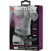 PRETTY LOVE - MYRON STRAP-ON MIT VIBRATION UND HOHLDILDO PRETTY LOVE