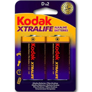 KODAK - XTRALIFE ALKALINE BATTERIES LR20 D LR20 1.5V KODAK