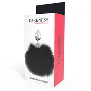 DARKNESS - EXTRA ANAL BUTTPLUG MIT SCHWANZ SCHWARZ 7 CM DARKNESS ANAL