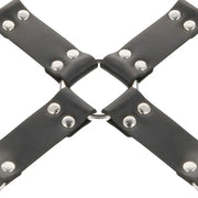 DARKNESS - LEDERHANDSCHELLEN FÜR FÜSSE UND HÄNDE SCHWARZ DARKNESS BONDAGE